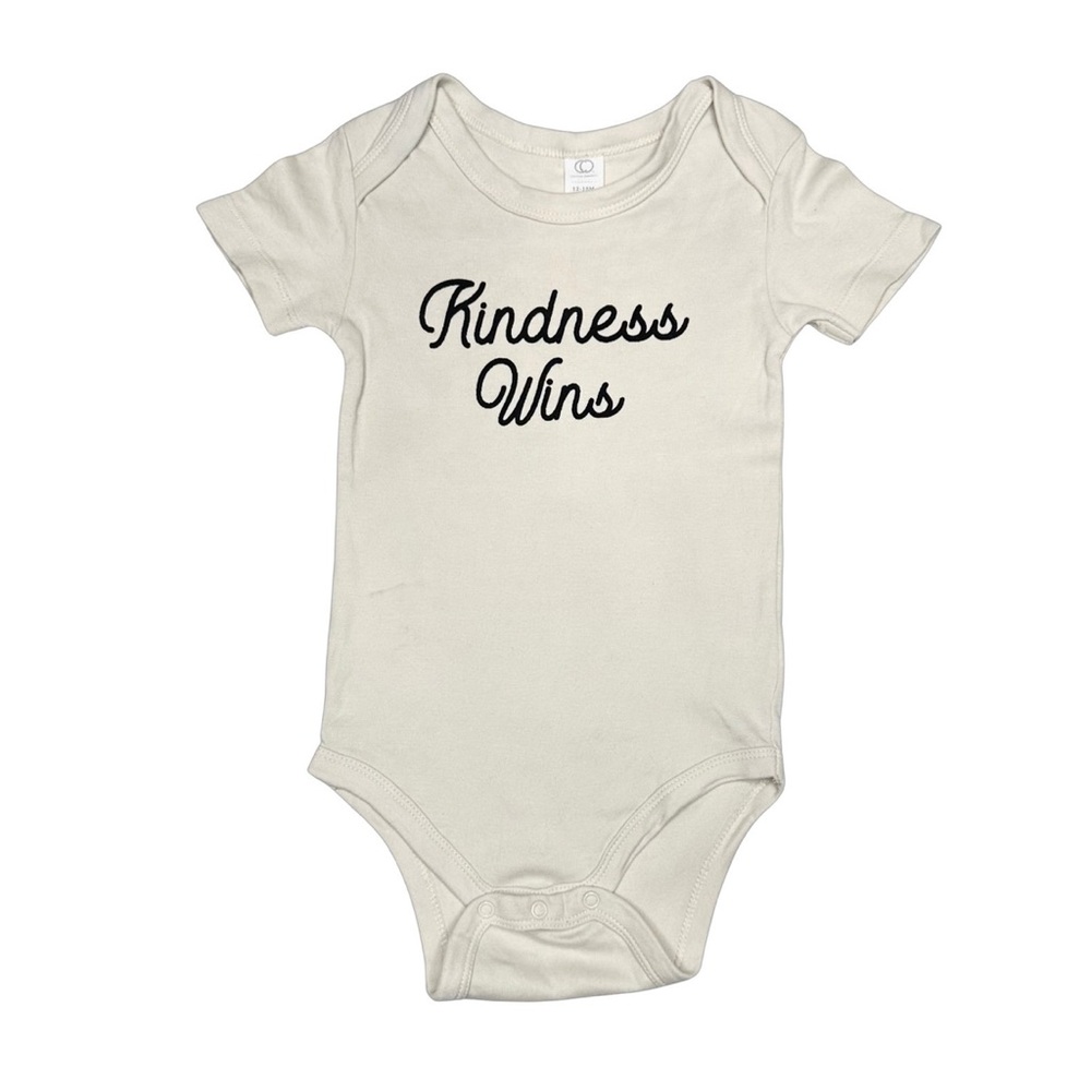 Colored Organics Kindness Wins Onesie